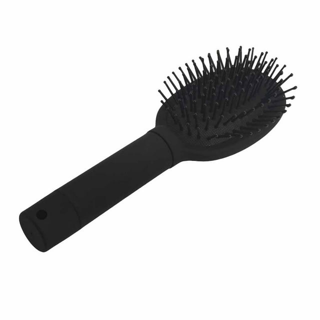 Cateissary Cepillo para el cabello, caja secreta para guardar, conveniente, portátil, multifuncional, peine de almacenamiento, colección oculta para Juegos de accesorios de baño Negro Pequeño Cateissary HA077098-04