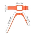 thumbnail image 3 of serony Silicone Watch Bands Replacement Bands Soft Comfortable with Steel Buckle Watch Strap Compatible for POLAR A300, 3 of 9