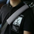thumbnail image 6 of Unique Bargains 4pcs Universal Seat Belt Cover Shoulder Pad Strap Protector for Car Gray, 6 of 7