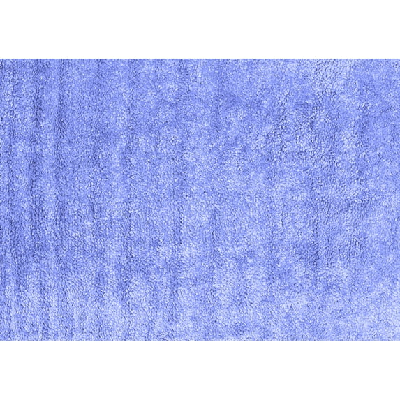 Ahgly Company Indoor Rectangle Abstract Blue Contemporary Area Rugs, 7' x 9'