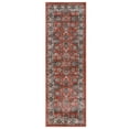 thumbnail image 2 of Superior Lille Traditional Floral Indoor Runner Rug, Salmon, 2' 7" x 10', 2 of 7