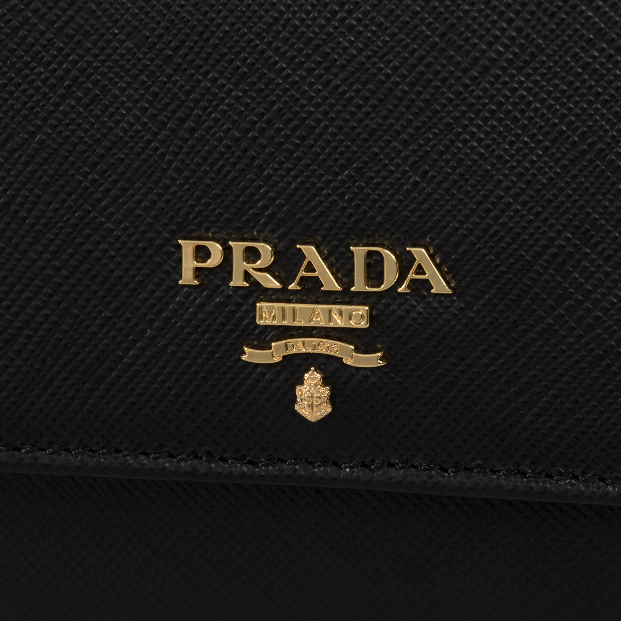 Prada PRD-WALL-1MH132-QME-F0236 Saffiano Leather Flap Wallet with