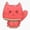1pcs, variant on Watermelon Cute Animal Decor Art Simple Style Vinyl Sticker