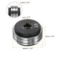 thumbnail image 2 of Uxcell U Groove 0.03" Mig Welder Wire Feed Drive Roller 40x10x20x3mm Keyway Width 2 Pack, 2 of 4