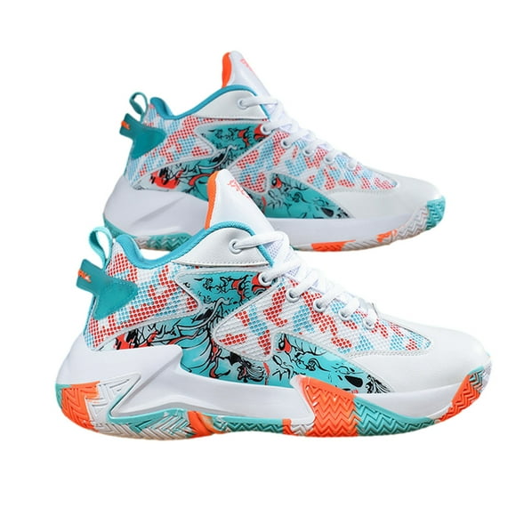 Sonducket Zapatillas de baloncesto para hombre, zapatillas deportivas transpirables con amortiguación, zapatillas deportivas antideslizantes Type2 NO2