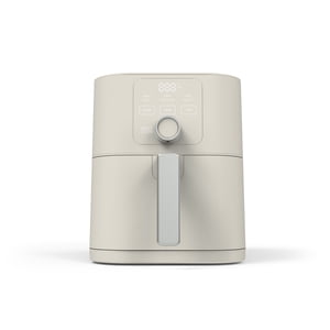 Martha Stewart 6 Qt Slim Air Fryer, 6-in-1, Linen Cream
