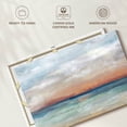 thumbnail image 6 of Elephant Stock Serene Scene Bright Landscape Wall Art - Horizontal Canvas Wall Art - Hallway Wall Decor - Abstract Canvas - Orange And Gray Decor By Cynthia Coulter - 45" x 30", 6 of 8