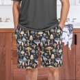 thumbnail image 7 of GZHJMY Men's Pajama Shorts Pjs Bottoms Sleep Shorts Lounge Wear Pajama Pants with Pocket, Large, 7 of 7