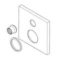 thumbnail image 1 of Delta RP84982 Ara 3-Setting Escutcheon for T17 & T17T Series Integrated Diverter, Chrome, 1 of 1