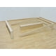 thumbnail image 2 of Base Para Cama Matrimonial Muebles GM Tradicional Desarmable Sin Pintar Madera de Pino Estufada, 2 of 4