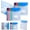 12pcs-a, variant on 11-Hole Expanding File Pockets Assorted Colors, 2026 Upgraded Expanding File Pockets, Waterproof 0.4mm Heavy-Duty Paper Organizer for 2, 3, 4-Ring Binders School Home Office (6PCS-A)
