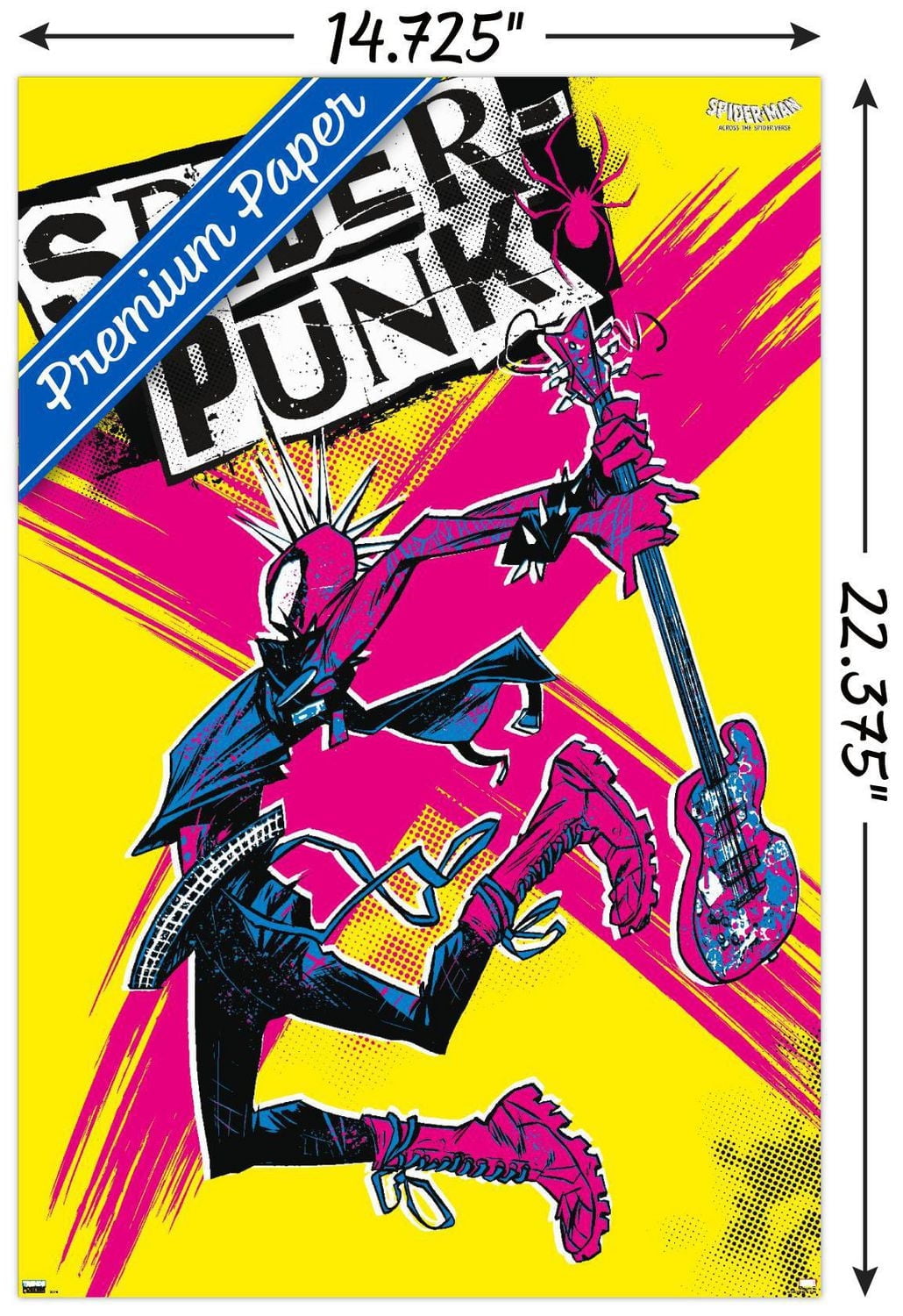 Marvel Spider-Man: Across The Spider-Verse - Spider-Punk Wall Poster