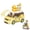 4209 Duck Duck Lemon Tea Cart-260 Pieces, variant on 294PCS Pastel Blue Pink Ice Cream Truck Building Blocks Summer Street Vendor Tabletop Scene Decor with Minifigure, Ages 6+