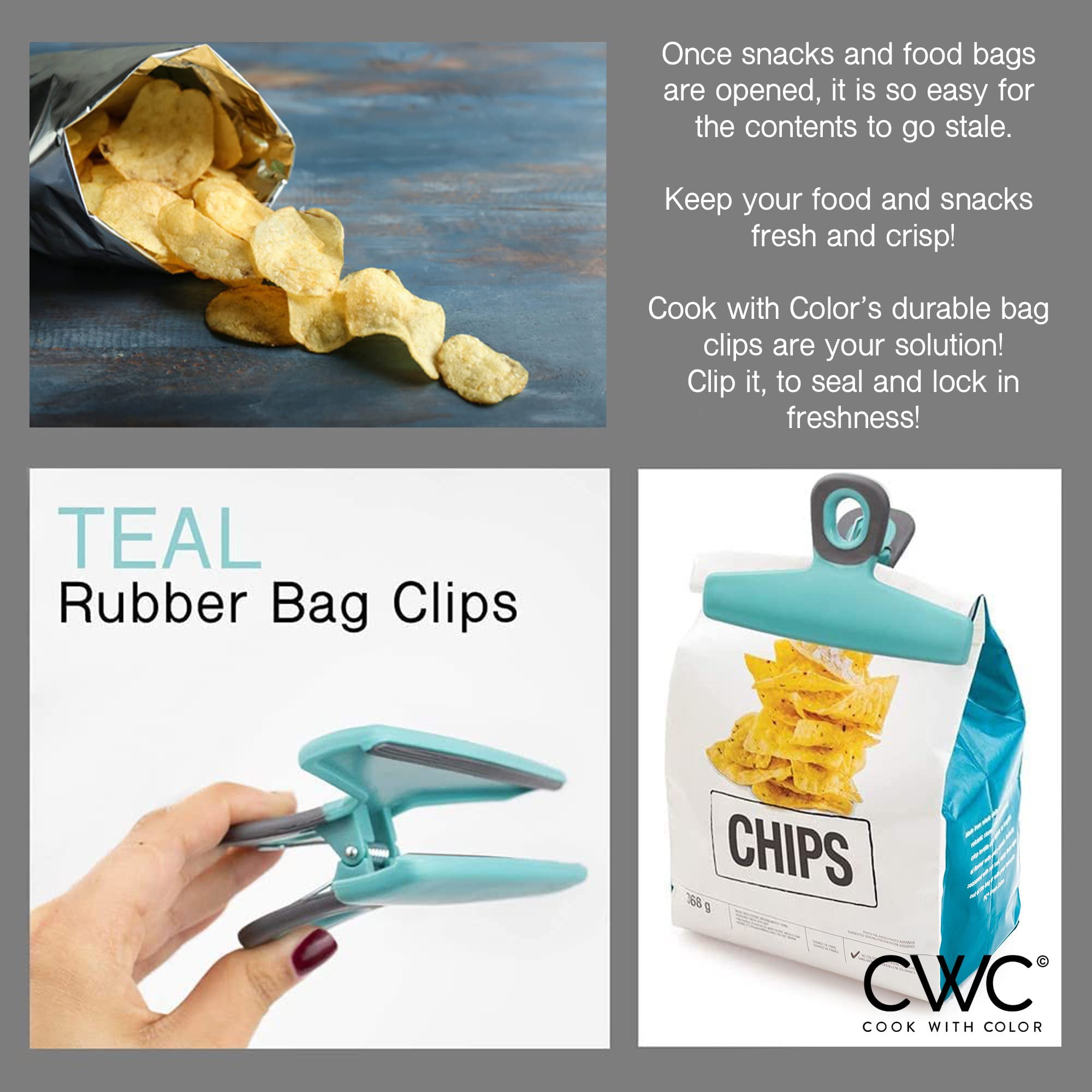 Colorful Plastic Bag Clips Set With Large Chip For Fresh And Heavy Duty  Sealing Of Snacks And Food Barbie Bag From Keyigou4, $9.13