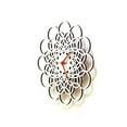 thumbnail image 4 of Ardeola - Rings White - 16 in Classic Traditional Modern Wall Clock, 4 of 9