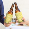 thumbnail image 2 of Beer Sleeve 2 PCS Cool Neoprene Insulated Bottle Jackets Pineapple Yellow Beer Can Coolies for Beer Drink & Water Bottles (3.9In X4.9 In), 2 of 3