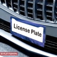 thumbnail image 4 of 1Pack License Plate Frames with Blue Grass Landscape Pattern Includes Screws & Caps Full Accessories Included Size 6.3x12.2inch(16x31cm), 4 of 8