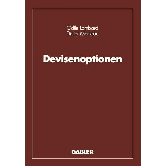 Devisenoptionen, (Paperback)