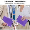 thumbnail image 5 of Dteck for iPad Air 11 Inch Case (M3/M2-2025/2024), iPad Air 5th/4th Gen Case, iPad Pro 11 Inch Case (2022-2018),Hybrid Shockproof Translucent Protective Cover with Built-in Pencil Holder,Purple, 5 of 6