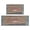 Tasse à Café Vintage-2, variante sur Tapis de Cuisine Vintage Style Desig, Antidérapant, Absorbant, Lot de 2 pour Évier, Tapis de Couloir Imperméable pour Buanderie, Tapis de Cuisine 17.7x24+17.7x48 Pouces