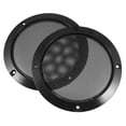 thumbnail image 4 of Miangastore Loudspeaker Nets Black 2Pcs 5Inch Iron Protection For Car Audio, 4 of 8