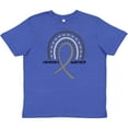 thumbnail image 3 of Inktastic Parkinson's Awareness Ribbon Rainbow Youth T-Shirt, 3 of 5