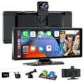 thumbnail image 1 of Pantalla CarPlay Accfly de 10,26" HD con cámara de tablero 4K, 1 of 9