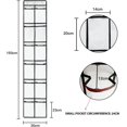 thumbnail image 5 of 12 Mesh Pocket Hanging Shoe Organiser Rack Behind Doors Rack Storage Household Wall Bag Room Storage-A, 5 of 5