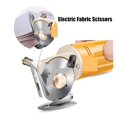 thumbnail image 3 of Electric Fabric Scissors Rotary Blade Fabric Tool Leather Fabric Electric Cutter Kit Cutting Saw Tool ,Easy to Use, 3 of 7
