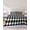 Black, variant on 4 Piece Queen Sheet Set Black Blue Plaid Sheets Set for Queen Size Bed, Breathable Soft Microfiber Bed Sheets Cooling Country Buffalo Checked Gingham Fitted Sheet Deep Pocket, Pillowcases