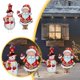 thumbnail image 2 of Decoración Navideña Para Jardín Y Exteriores. Papá Noel De Plástico. Decoración Navideña Para Jardín. Artículos Para Fiestas Navideñas En El Jardín. Luces De Cadena., 2 of 7