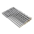 thumbnail image 4 of Broca De Martillo Eléctrico Taladro Sds Plus De Alto Rendimiento Juego De Taladro De Cabeza Cruzada Kit De Taladro De Orificio Resistente Al Desgaste Para Escoria,160 * 6 Mm / 6.29 * 0.24 Pulgadas matsuzay TO005556-08, 4 of 7