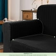 thumbnail image 3 of CHUN YI Stretch 2 Piece Houndstooth Sofa Slipcover Couch Cover,Black,Sofa, 3 of 6
