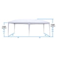 thumbnail image 3 of Zimtown 10'x20' Carpa Emergente para Fiesta de Bodas Refugio con Dosel Plegable con 4 Paredes, 3 of 8