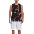 thumbnail image 7 of Wukai Eiffel Tower Men’s Basketball Jersey3X-Large, 7 of 7