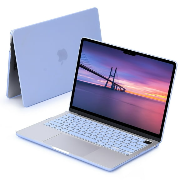 Techprotectus Hard-Shell Laptop Sleeve with Keyboard Cover Serenity Blue (TP-SB-K-MA13M2)