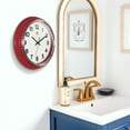 thumbnail image 7 of Infinity Instruments Gas Station Classic 12" Wall Clock - Red, 7 of 7