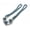 Light Blue, variant on Visland Curtain Tiebacks, Crystal Beads Rope Drapery Holdbacks for Curtain, Drapes, Home Office Decor, 1PC, 29.5in
