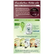 Garnier Nutrisse Ultra Nourishing Hair Color Creme, BR2 Dark Intense Burgundy, 1 Kit