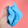 thumbnail image 4 of OULII 1 Set Ice Maker Tray Ice Cubes Maker Shape for Iced Coffee in Sky Blue, 4 of 4
