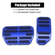 thumbnail image 5 of Azul Coche Freno Pedal Pedales Almohadilla Kit Antideslizante Acelerador Pedal Cubiertas, 5 of 7