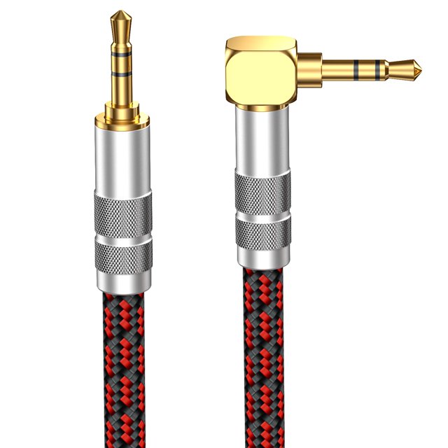 Cable de audio estéreo Aux Cord Primeda de 0,75 m para audiófilos y 3,5 mm