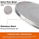 thumbnail image 4 of Stainless Steel Splatter Shield for FG550/BG500A/DG551 Removable Oil Splash Guard Indoor Grill Splas, 4 of 5