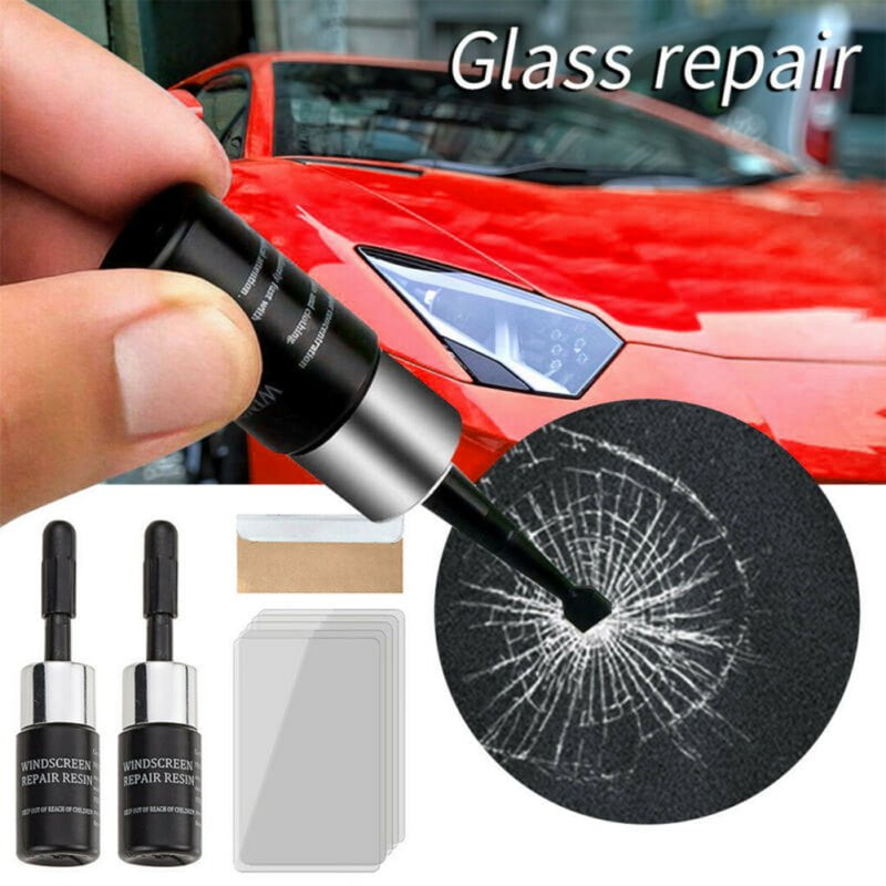 Automotive Glass Nano Repair Fluid Car Window Glass Crack Chip Repair