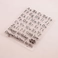 thumbnail image 4 of Ouginx Clear Stamps, 26 Alphabets Rubber Stamp for Scrapbooking and Card Making Supplies, 4 of 5