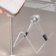 thumbnail image 4 of Inteprter Adhesión magnética de fácil instalación | Soporte para esponja de fregadero para cocina y baño Soporte para esponja Organizadores de utensilios de cocina Plata 6x5.5x6cm, 4 of 6