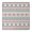 Boho Ela, variant on Boho Elastic Fitted Tablecloth - Square Table Cover with Snug Fit, Windproof & Wrinkle-Free - Floral Vintage Tribal Folk Style for Outdoor Picnic, Dining (36x36 Inches)