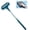1pc Blue, variant on Window Screen Cleaning Brush 2-in-1 with Squeegee and Groove for Patio Door Porch Screens