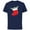 Navy, variant on Star Wars The Mandalorian Grogu Christmas Holiday Stocking - Short Sleeve Cotton T-Shirt for Adults - Customized-Black