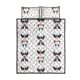 thumbnail image 5 of Cute Boston Terrier Pokka Dot Pattern Juego de Cama Edredón, 5 of 5